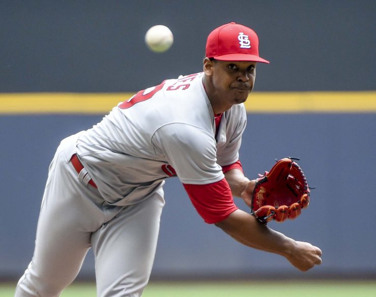 MLB: St. Louis Cardinals at Milwaukee Brewers