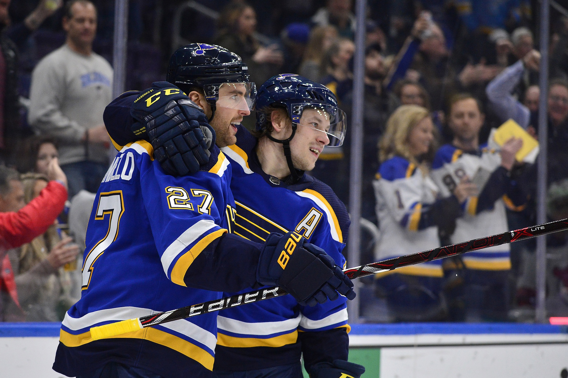 Tarasenko and Pietrangelo