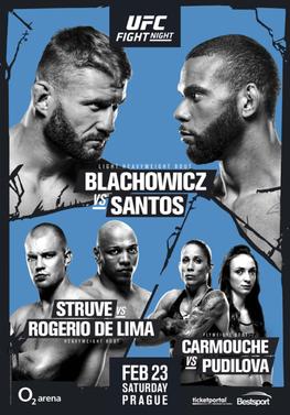 ufc praque poster