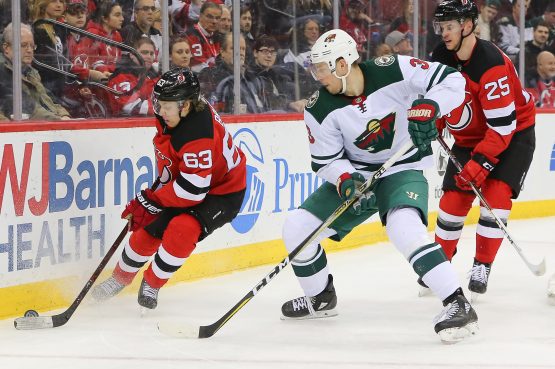 NHL: Minnesota Wild at New Jersey Devils