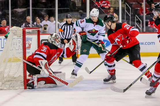 NHL: Minnesota Wild at New Jersey Devils
