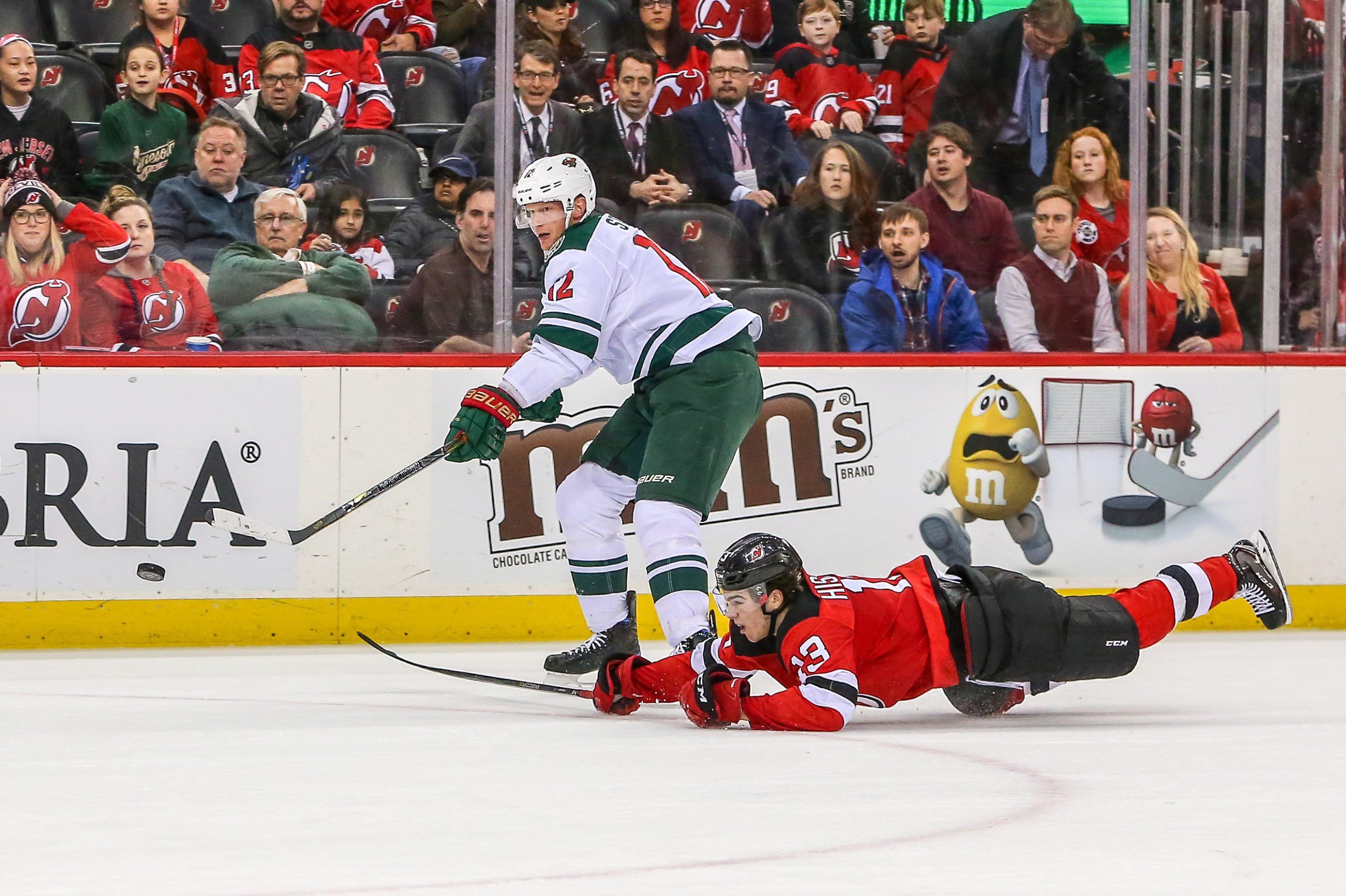 NHL: Minnesota Wild at New Jersey Devils