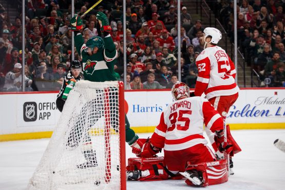 NHL: Detroit Red Wings at Minnesota Wild