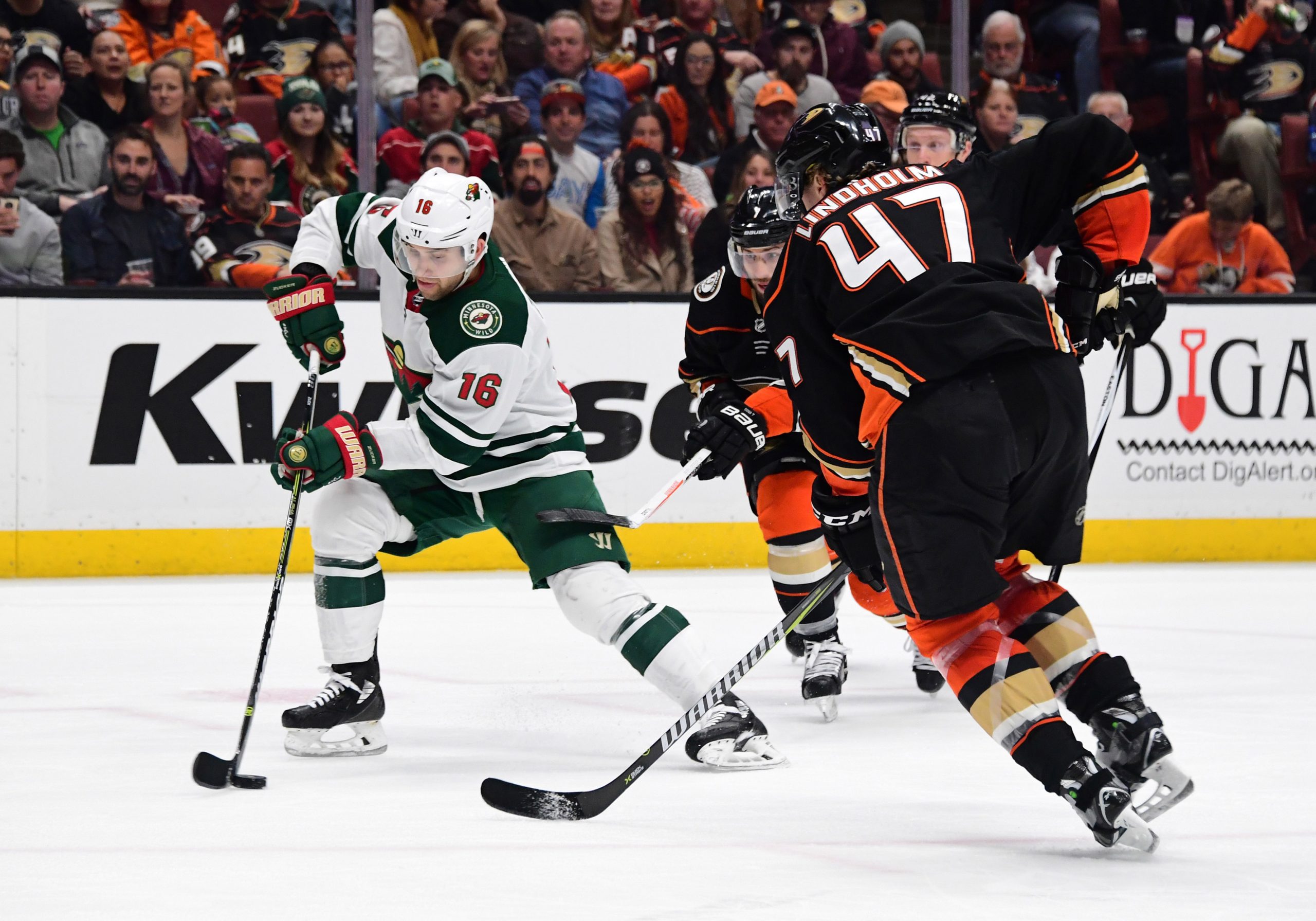 NHL: Minnesota Wild at Anaheim Ducks