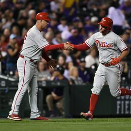 MLB: Philadelphia Phillies at Colorado Rockies