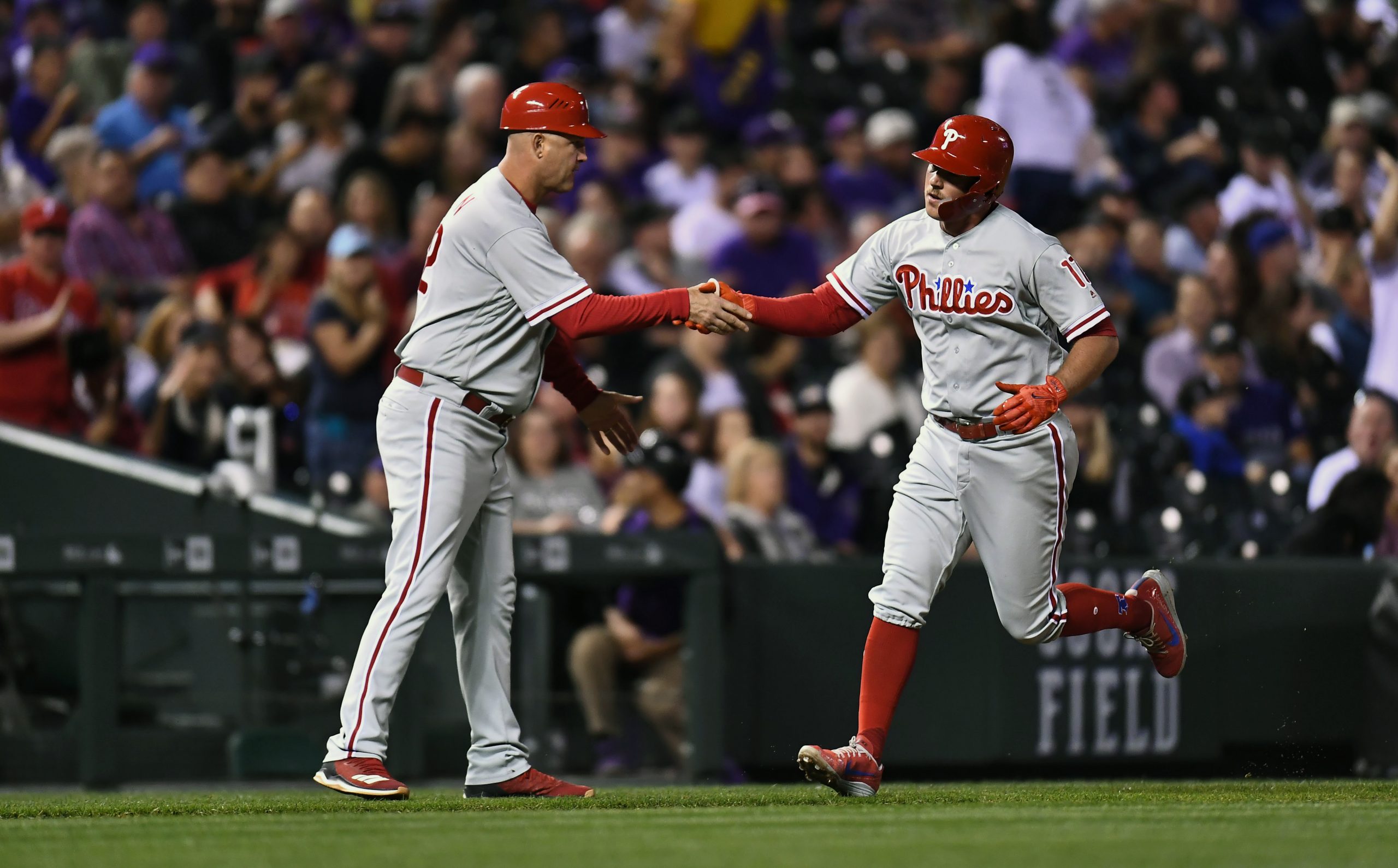 MLB: Philadelphia Phillies at Colorado Rockies