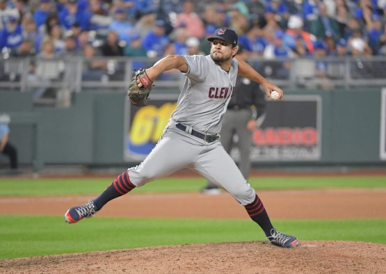MLB: Cleveland Indians at Kansas City Royals