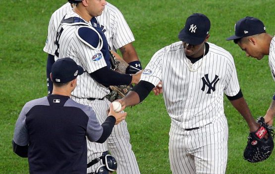 MLB: ALDS-Boston Red Sox at New York Yankees