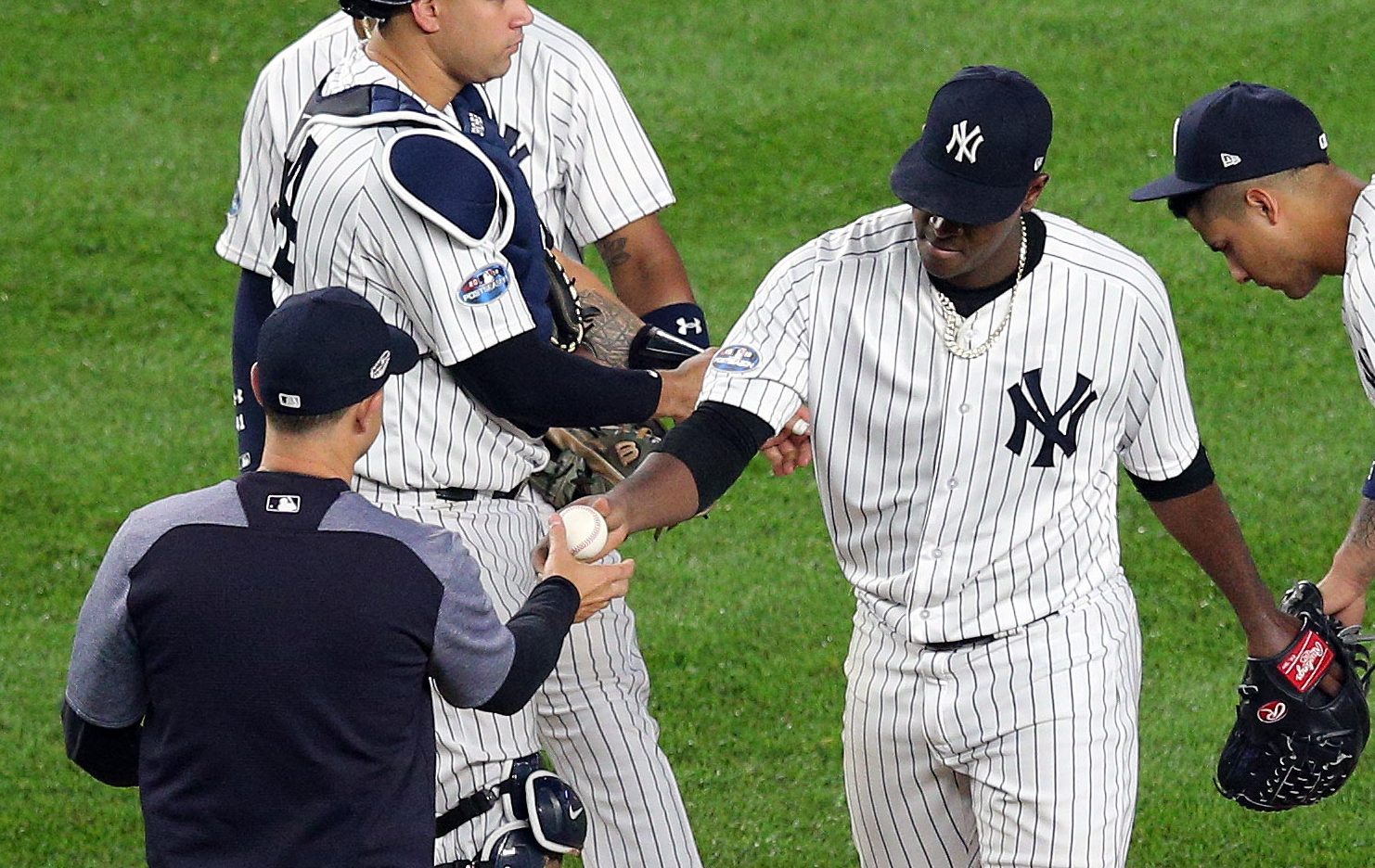 MLB: ALDS-Boston Red Sox at New York Yankees