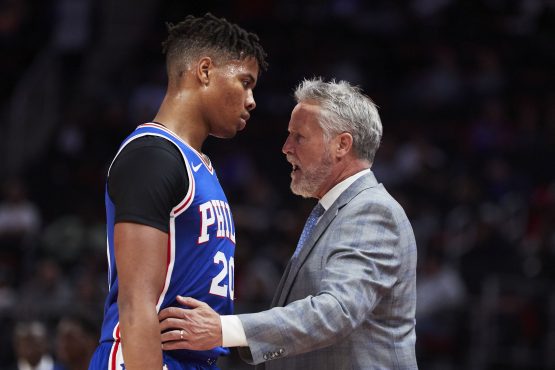 NBA: Philadelphia 76ers at Detroit Pistons