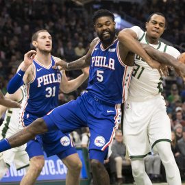 NBA: Philadelphia 76ers at Milwaukee Bucks
