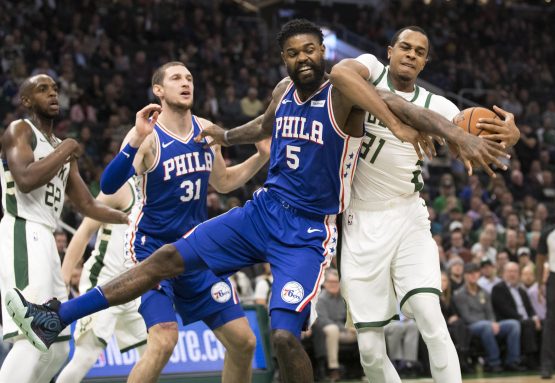 NBA: Philadelphia 76ers at Milwaukee Bucks