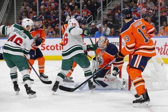NHL: Minnesota Wild at Edmonton Oilers