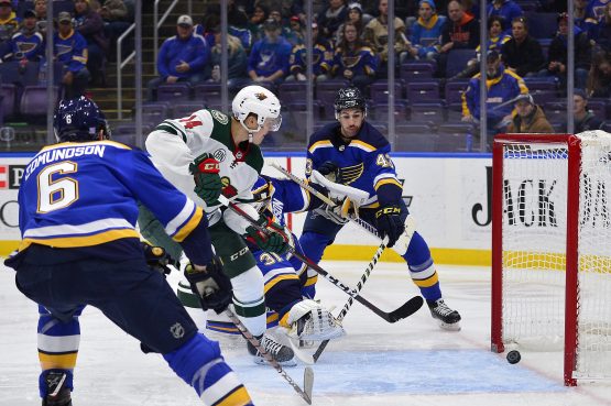 NHL: Minnesota Wild at St. Louis Blues