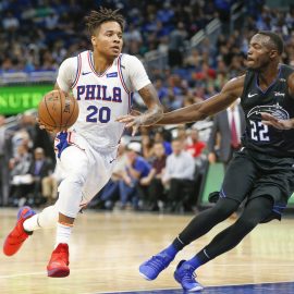 NBA: Philadelphia 76ers at Orlando Magic