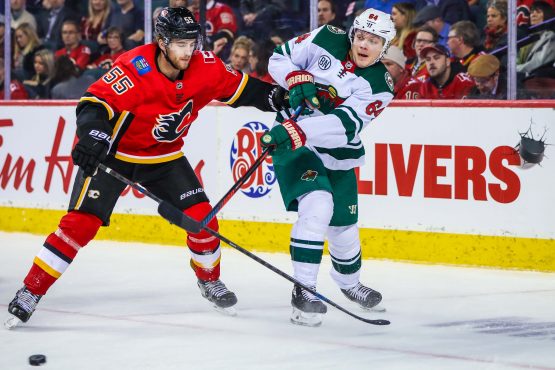 NHL: Minnesota Wild at Calgary Flames