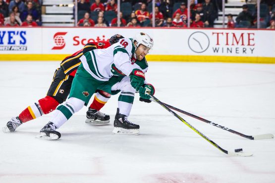 NHL: Minnesota Wild at Calgary Flames