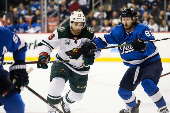 NHL: Minnesota Wild at Winnipeg Jets