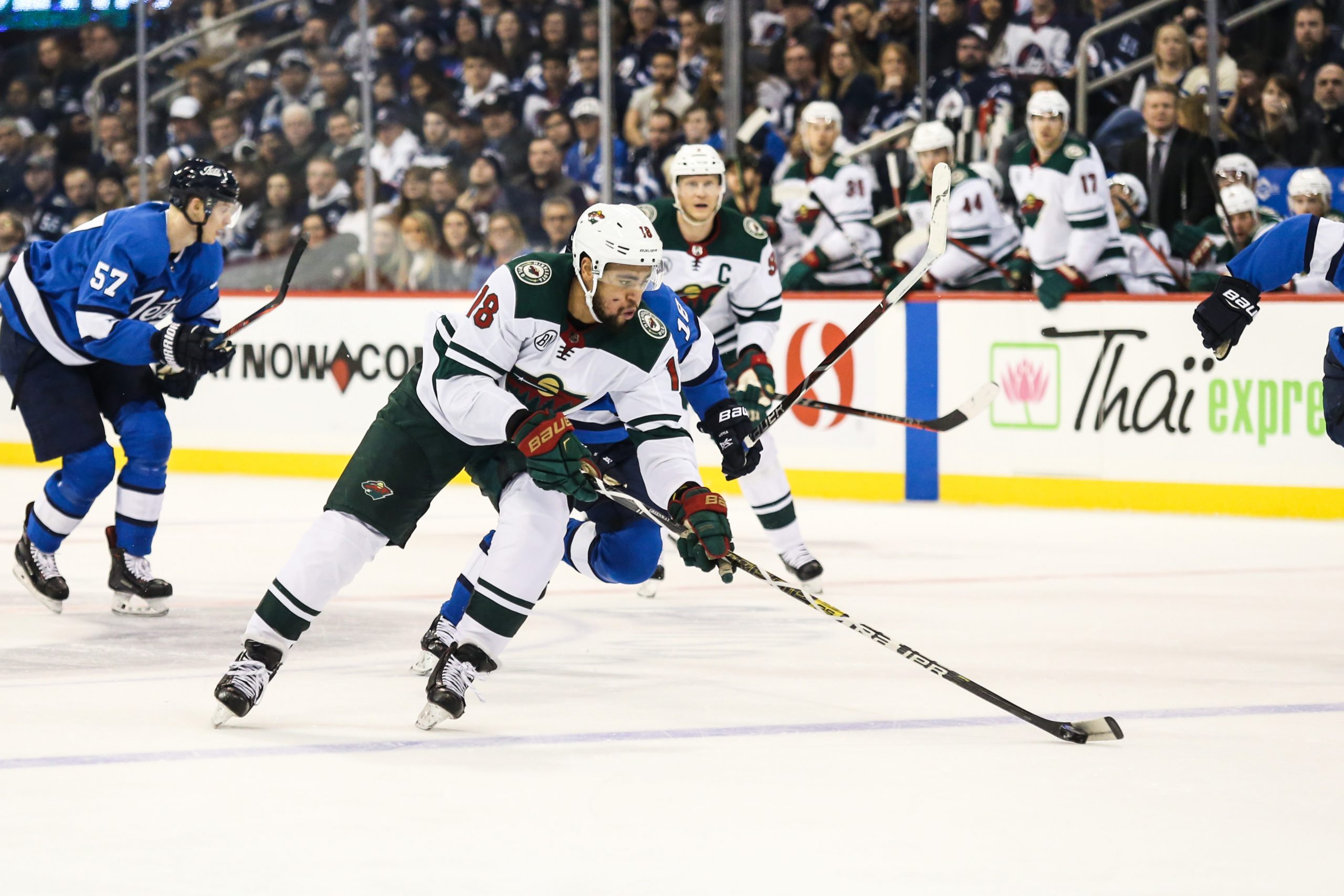 NHL: Minnesota Wild at Winnipeg Jets