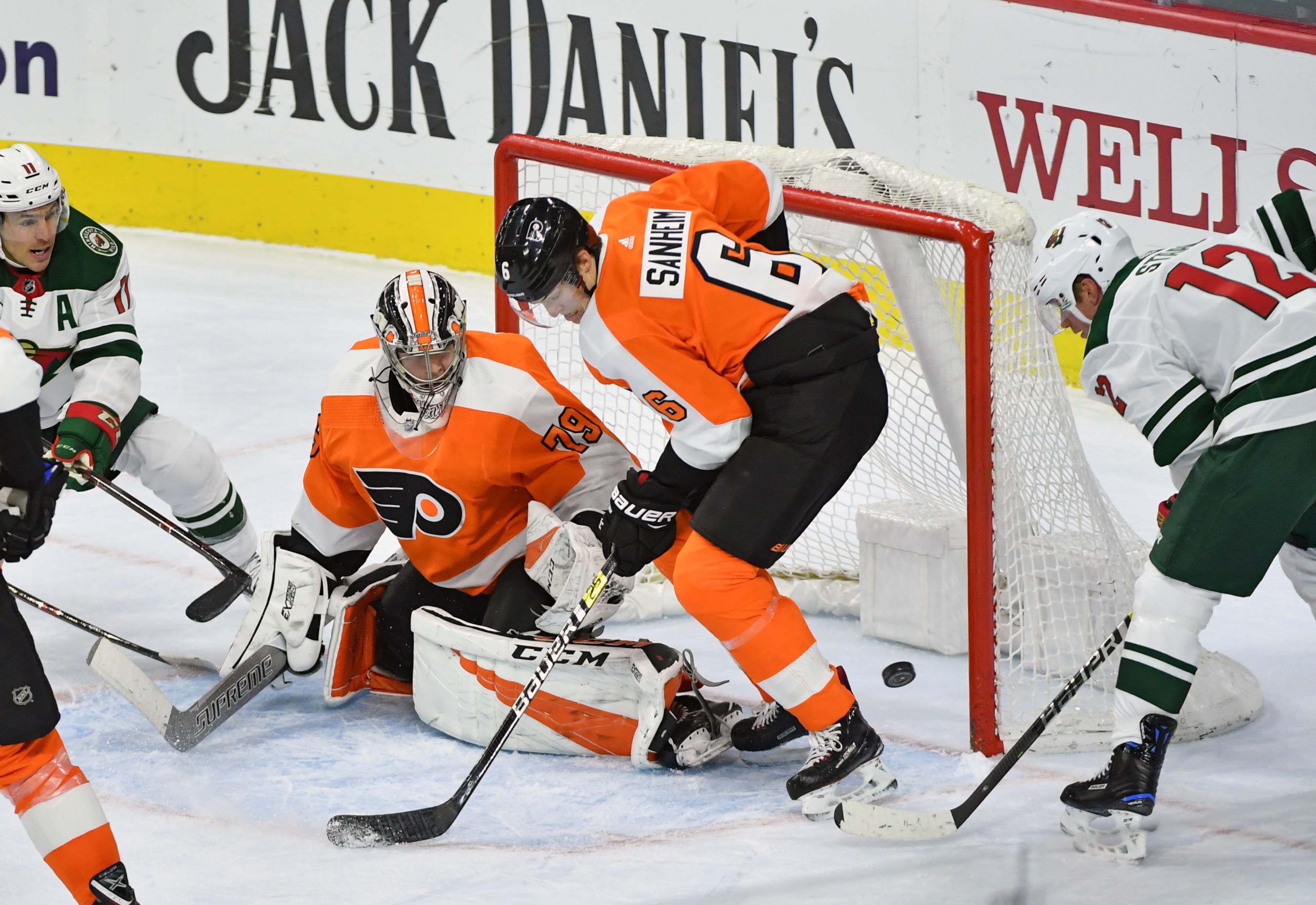 NHL: Minnesota Wild at Philadelphia Flyers