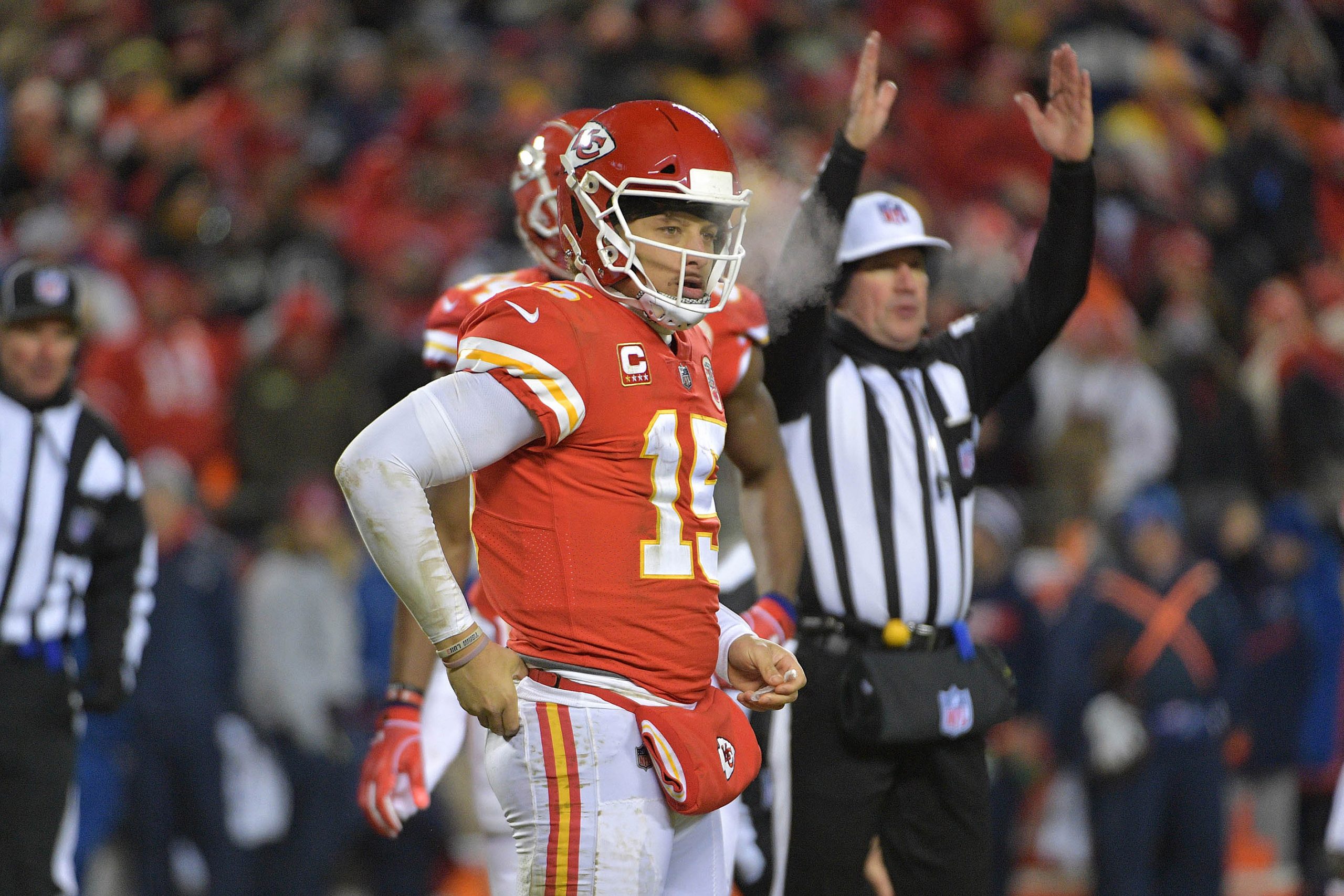NFL: AFC Championship Game-New England Patriots at Kansas City Chiefs