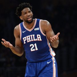 NBA: Philadelphia 76ers at Los Angeles Lakers
