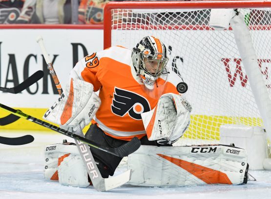 NHL: Vancouver Canucks at Philadelphia Flyers