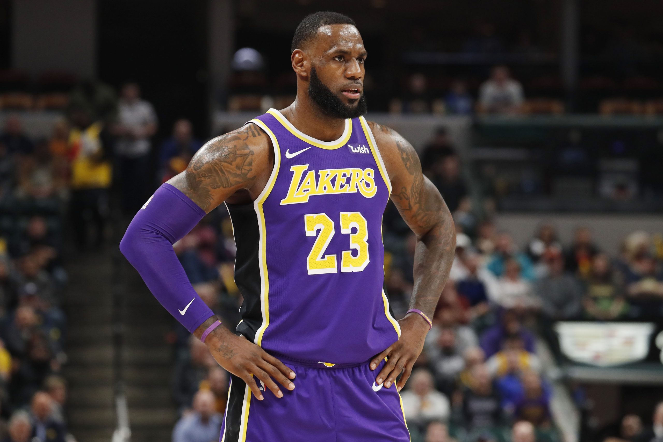 NBA: Los Angeles Lakers at Indiana Pacers