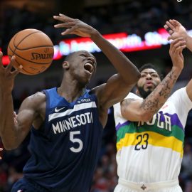 NBA: Minnesota Timberwolves at New Orleans Pelicans