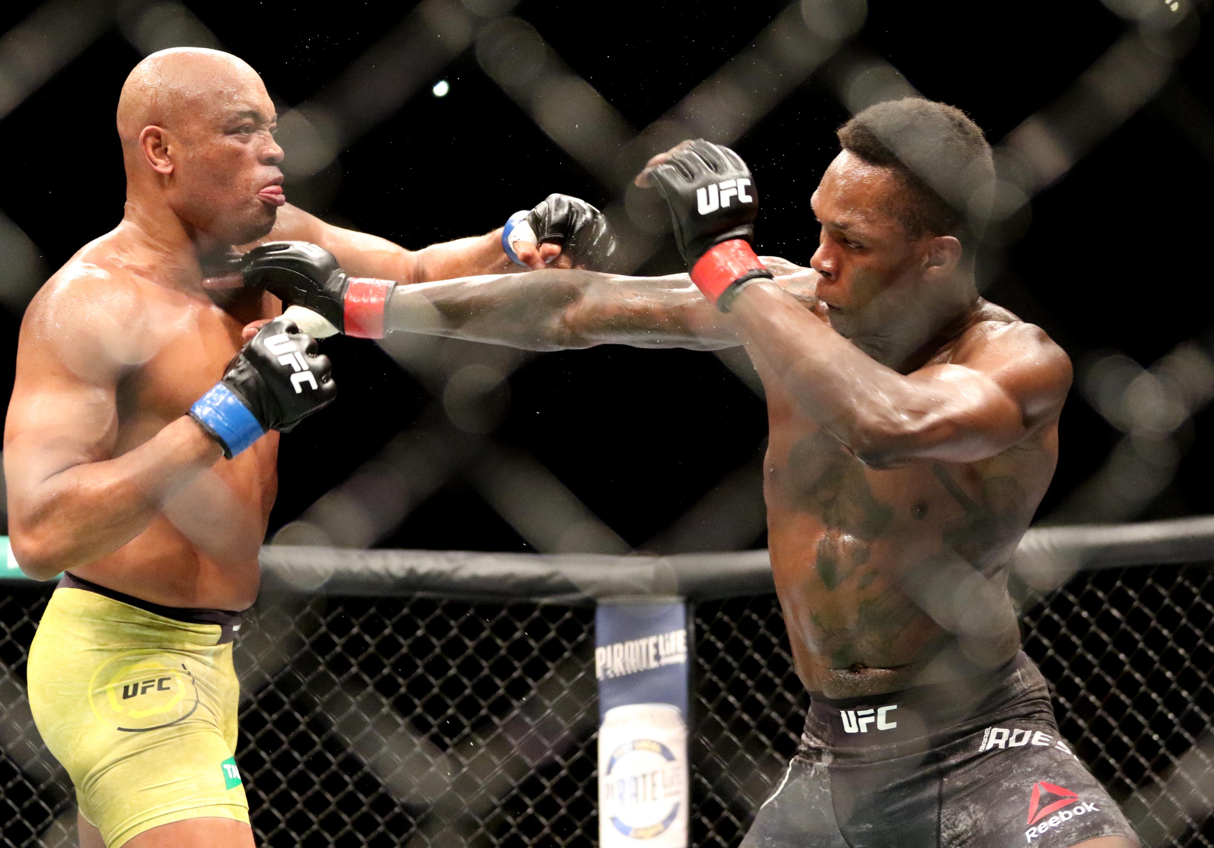 anderson silva israel adesanya