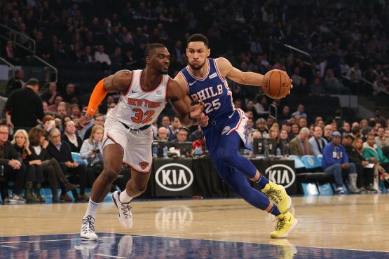 NBA: Philadelphia 76ers at New York Knicks