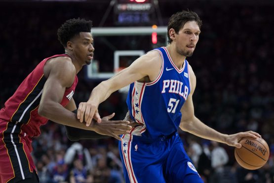NBA: Miami Heat at Philadelphia 76ers