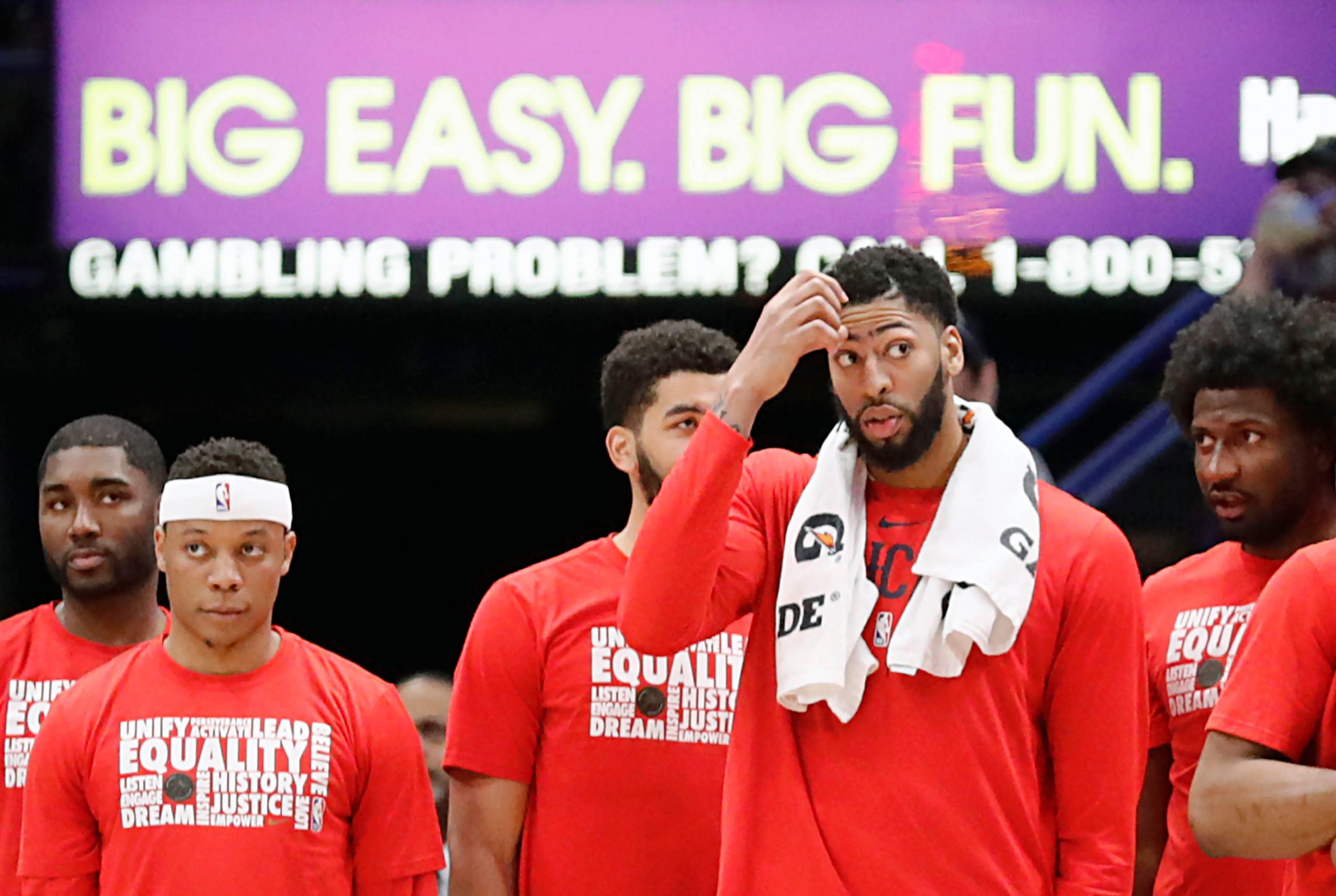 NBA: Philadelphia 76ers at New Orleans Pelicans