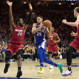 NBA: Miami Heat at Philadelphia 76ers
