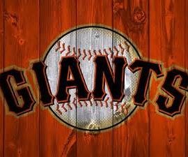 giants wooden logo