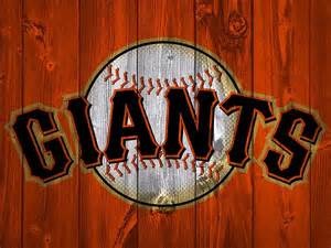 giants wooden logo