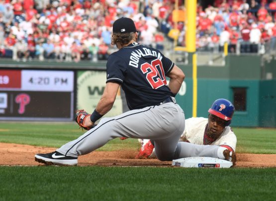 MLB: Atlanta Braves at Philadelphia Phillies