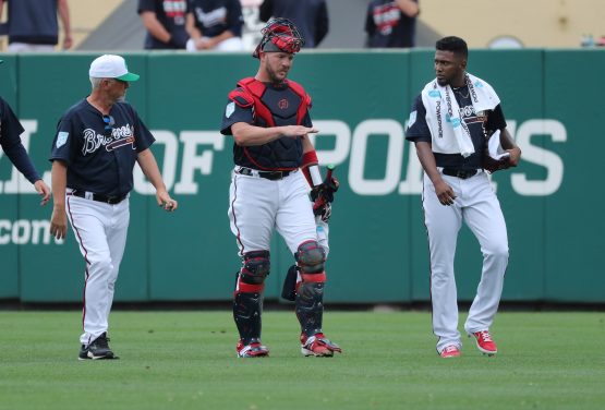 MLB: Spring Training-Houston Astros at Atlanta Braves