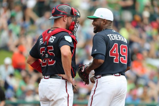 MLB: Spring Training-Houston Astros at Atlanta Braves