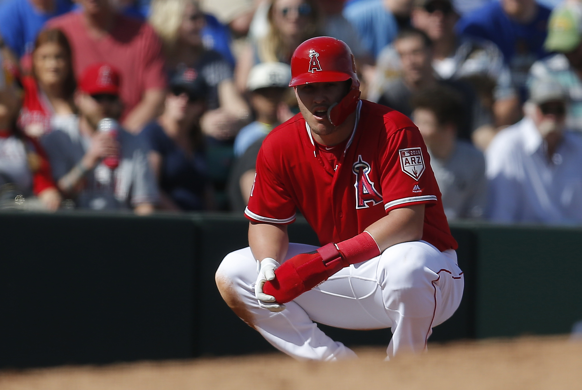 MLB: Spring Training-Kansas City Royals at Los Angeles Angels