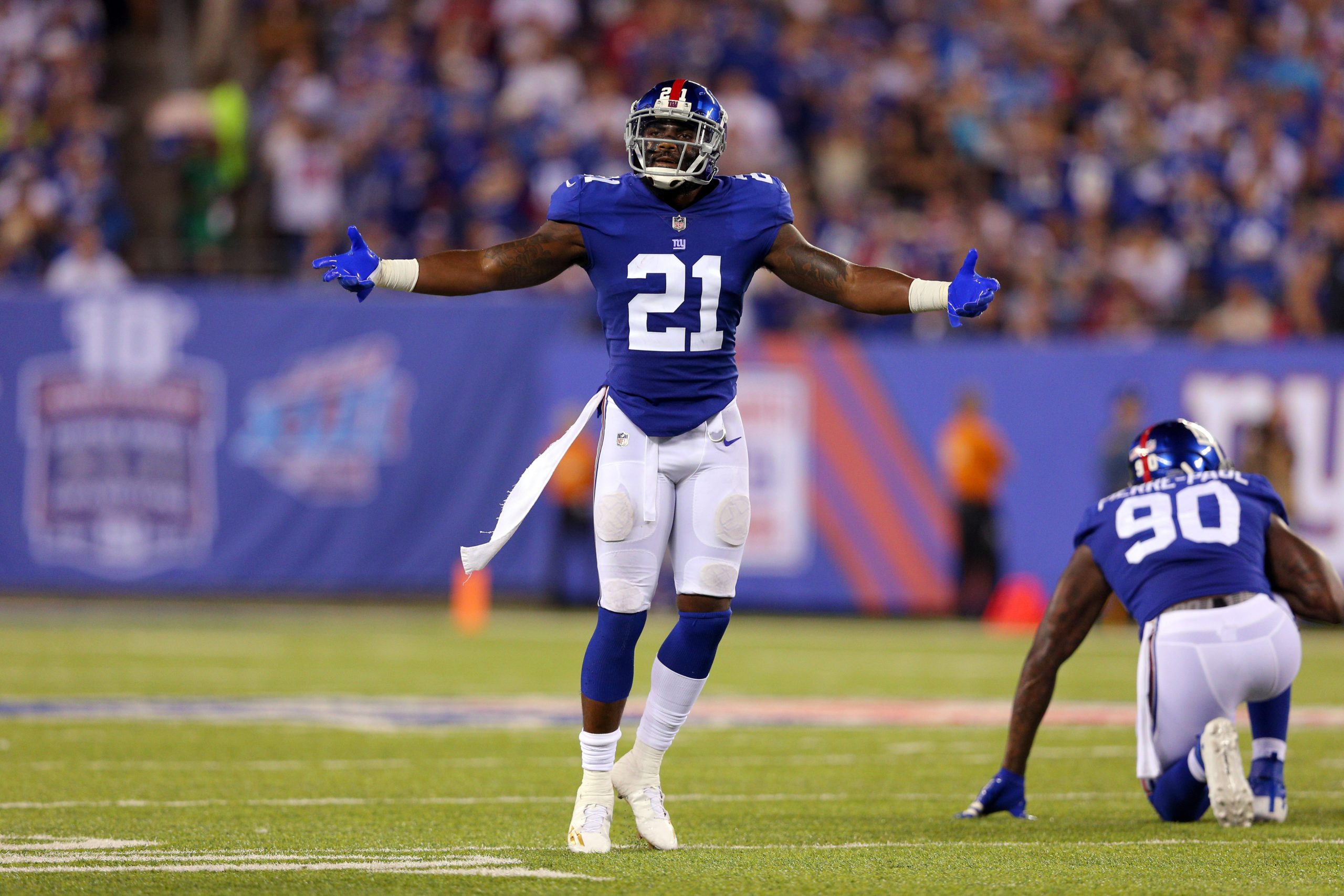 NFL: Detroit Lions at New York Giants