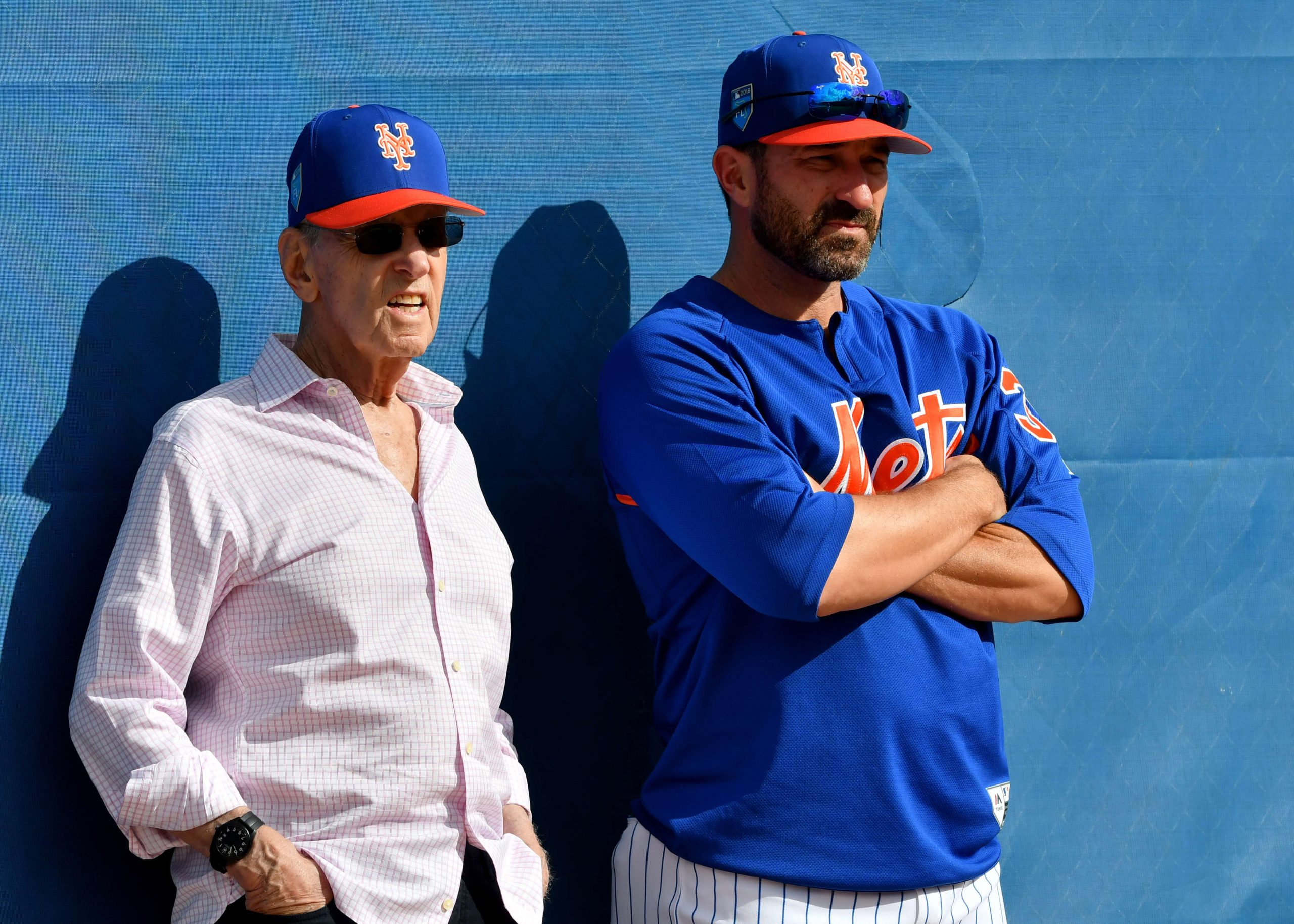 MLB: New York Mets-Workouts