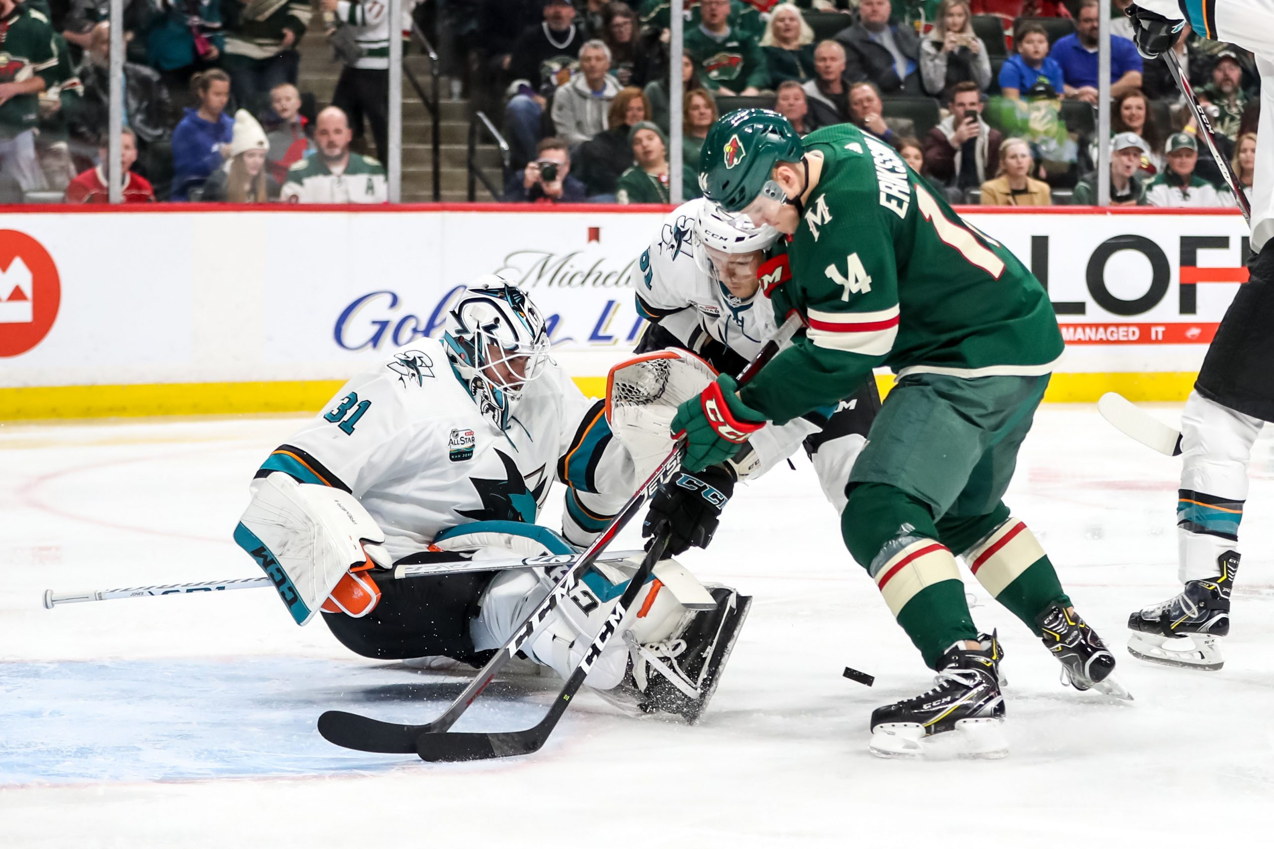 NHL: San Jose Sharks at Minnesota Wild