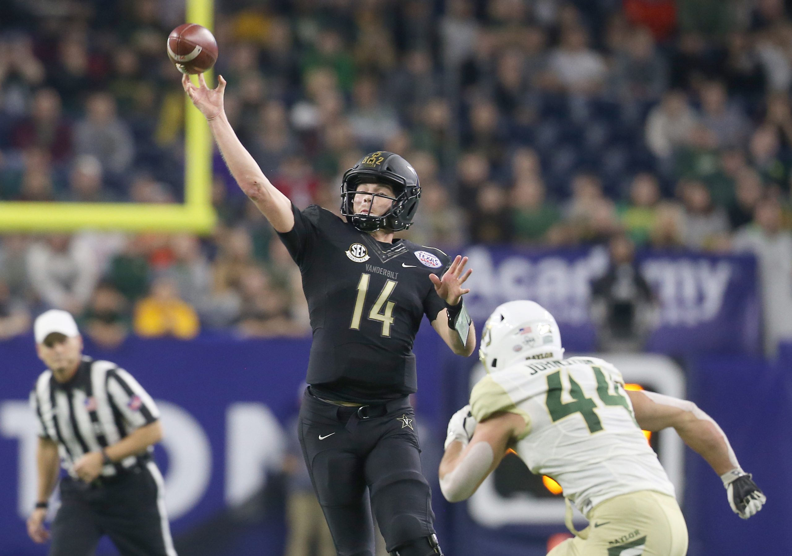 NCAA Football: Texas Bowl-Baylor vs Vandebilt