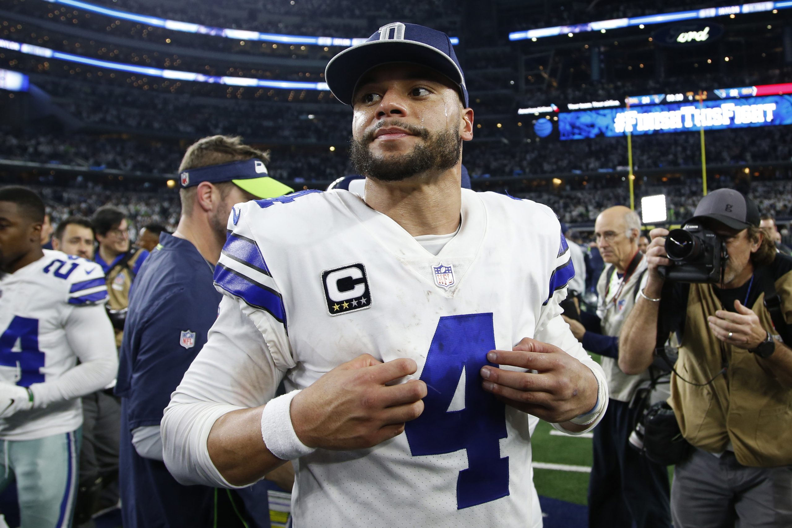 NFL: NFC Wild Card-Seattle Seahawks at Dallas Cowboys