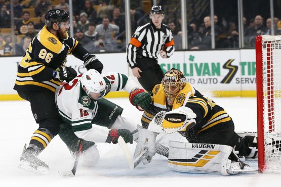 NHL: Minnesota Wild at Boston Bruins