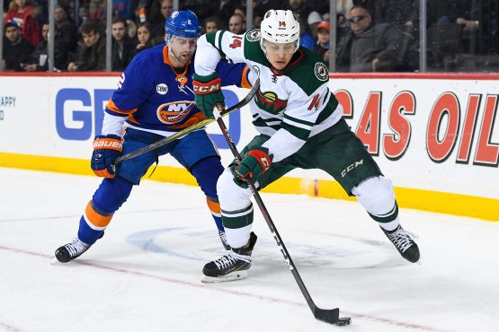 NHL: Minnesota Wild at New York Islanders
