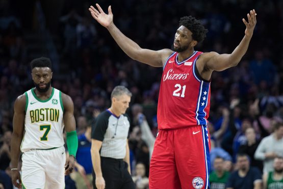 NBA: Boston Celtics at Philadelphia 76ers