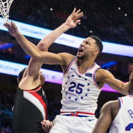 NBA: Portland Trail Blazers at Philadelphia 76ers