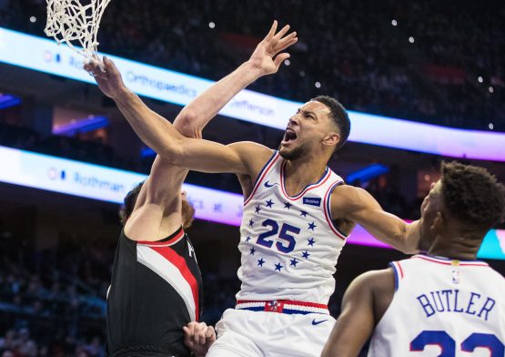 NBA: Portland Trail Blazers at Philadelphia 76ers